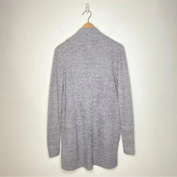 Barefoot Dreams CozyChic Lite® Circle Cardigan Gray Sz Medium - Picture 5 of 8